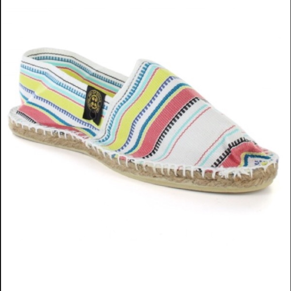 Missouri white espadrilles flats